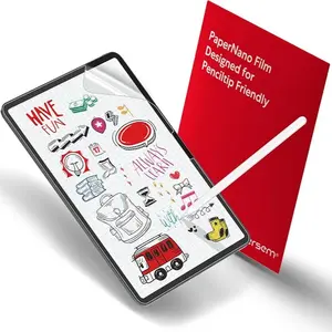 BERSEM Paper Nano Screen Protector for iPad Pro 11” (2024, M4) - Matte, Pencil-Friendly, Anti-Glare, Ultra-Thin, High Sensitivity, 2-Pack