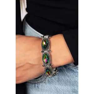 Paparazzi Dancing Diva ♥ Multi Oil Spill Bracelet ♥