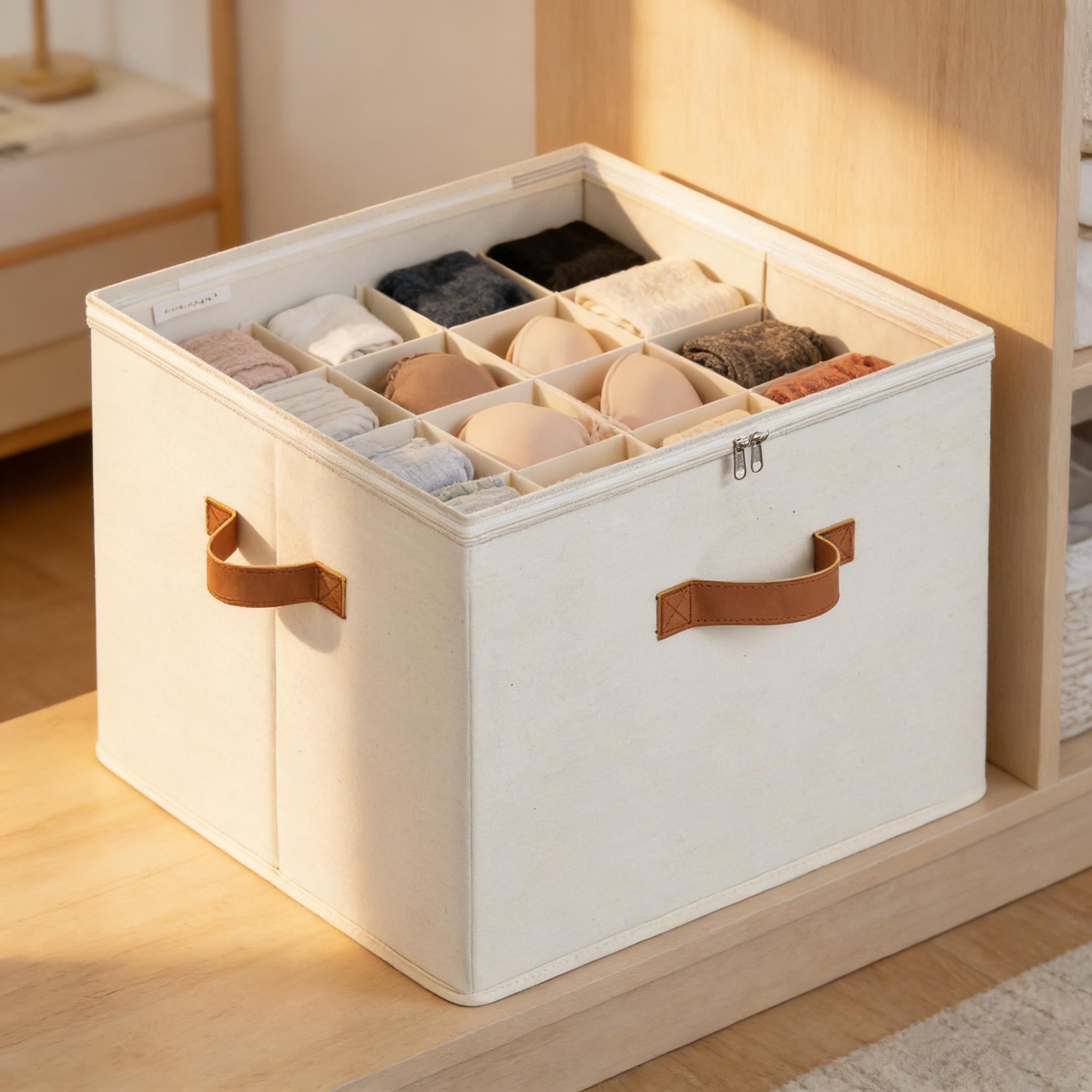 16 Grid Shoe Storage Organizer Box with Clear Lid, Foldable Closet Shoe Organizer with Dividers, Dustproof Shoe Storage Bin for Sneakers, Boots, Heels, Space Saving Shoe Container for Closet, Under Bed, Entryway, Bedroom