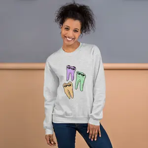 Groovy Teeth Dental Crewneck Sweatshirt