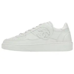 CHANEL Men's White Low-Top Lace-Up Round-Toe Sneakers Trending Shoes, House White Official Shoes to Get / Maison Mihara Verifiable, with credentials and supporting global authentication