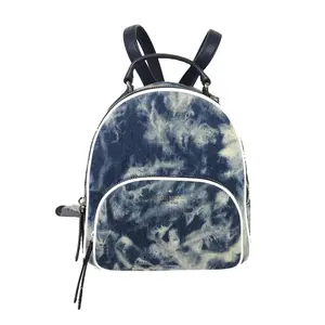 Kate Spade Jackson Tie Dye Denim Medium Backpack, Blue Multi