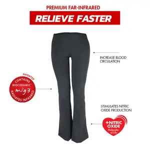 Invel® Far-Infrared Flare Pants with Bioceramic MIG3® Far-Infrared Technology