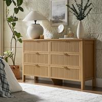 6 Drawers-Natural Oak