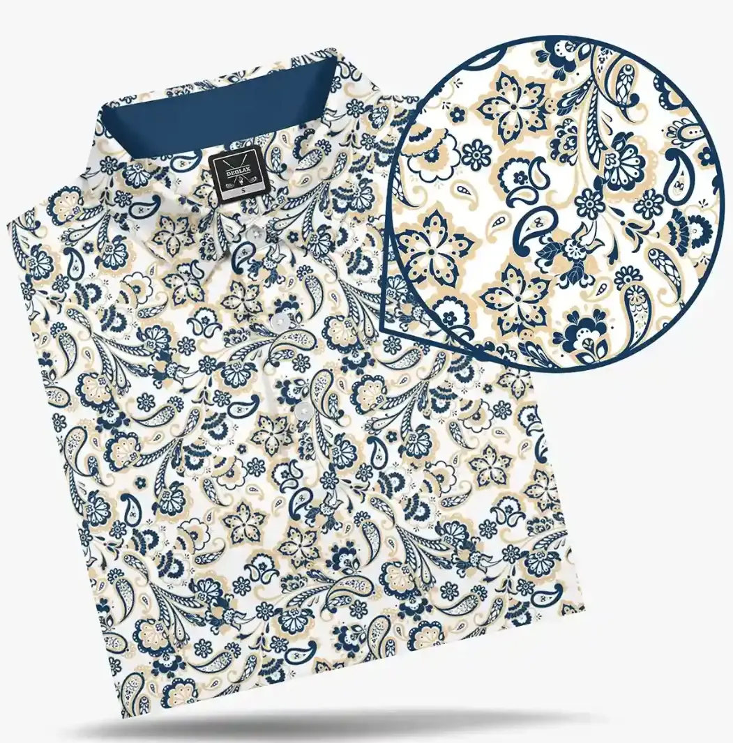Deolax Brand - Paisley Putter Polo