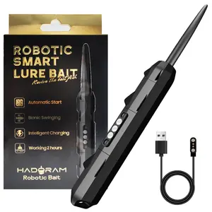 HADORAM Robotic Smart Lure Bait USB Rechargeable Auto-Swimming & Dead Fish Revival Tech for Bass Trout Pike Freshwater Saltwater Fishing Tackle