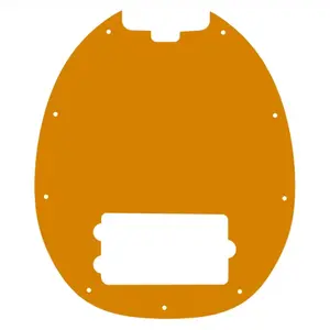 Music Man Stingray 4-String Bass Pickguard - 3-Ply Orange