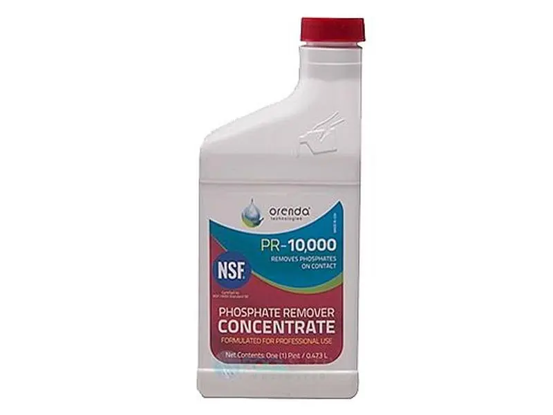 212 MAIN Concentrated Liquid Phosphate Remover, Non-Toxic Professional Strength Aquatic Fitness Equipment Water Treatment for Pool Algae Control, 1 Qt (3.05 lbs)