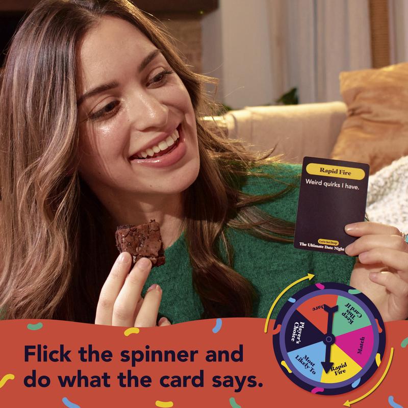 The Ultimate Date Night Game for Couples – Fun at-Home Game with 300 Cards, Including Activities, Conversation Starters and Challenges