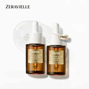 Caffeine Hair Growth Oil (Buy1Get1) - 100% Pure Natural Caffeine, Ginseng, Biotin & Plant Extracts - Thicker, Stronger Hair For Men & Women Scalp Care (2 Pack)Haircare Serum