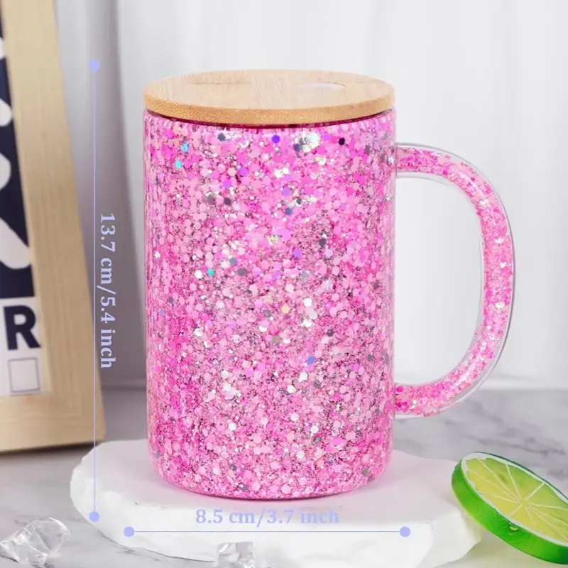 16 oz snow globe mug