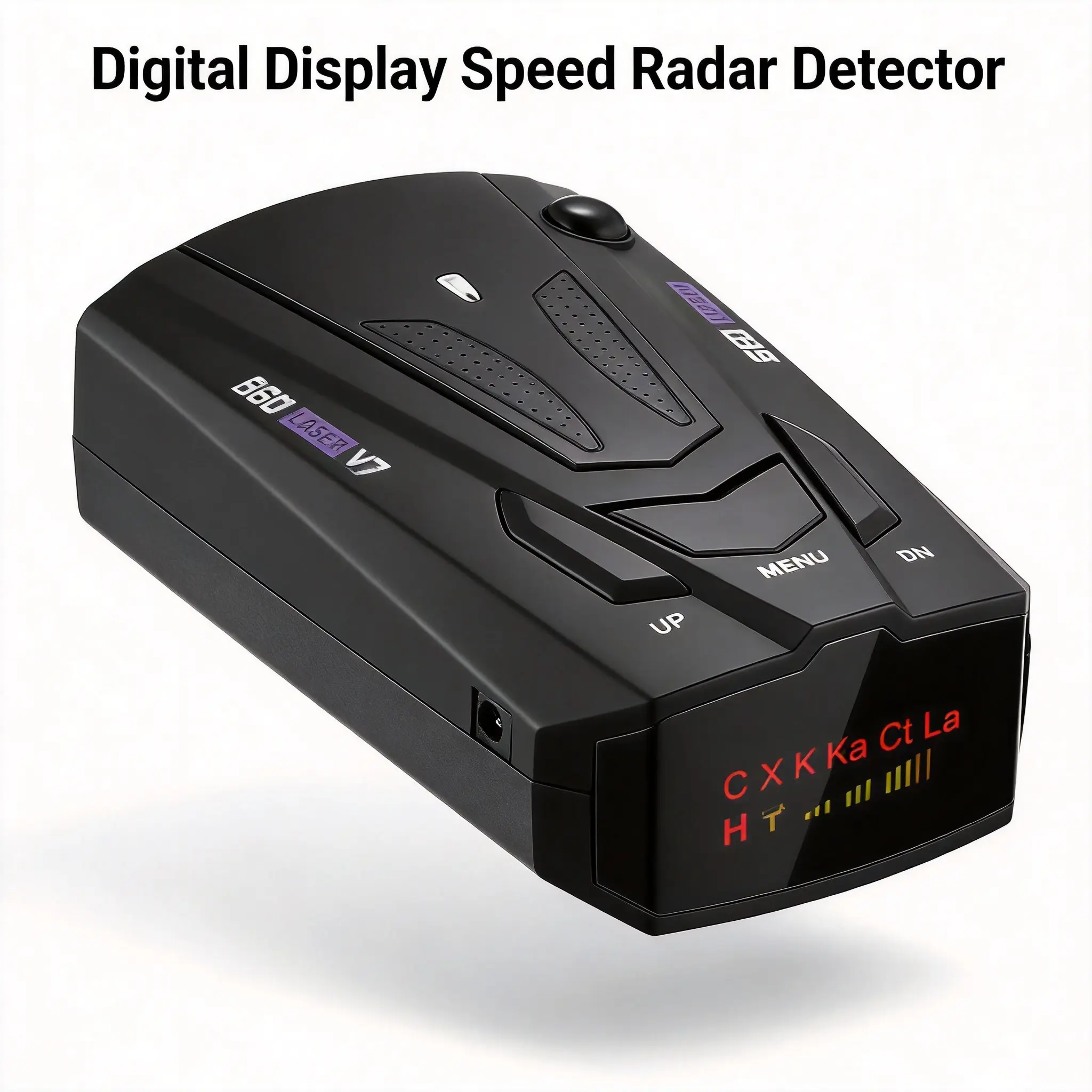 Car Digital Speed & Odometer Gauge Universal Vehicle Dashboard Meter MPH KMH Dual Display Easy Setup Shock Resistant Stable Performance Long Service Life Auto Replacement Accessory Fit Most Car Pickup Van