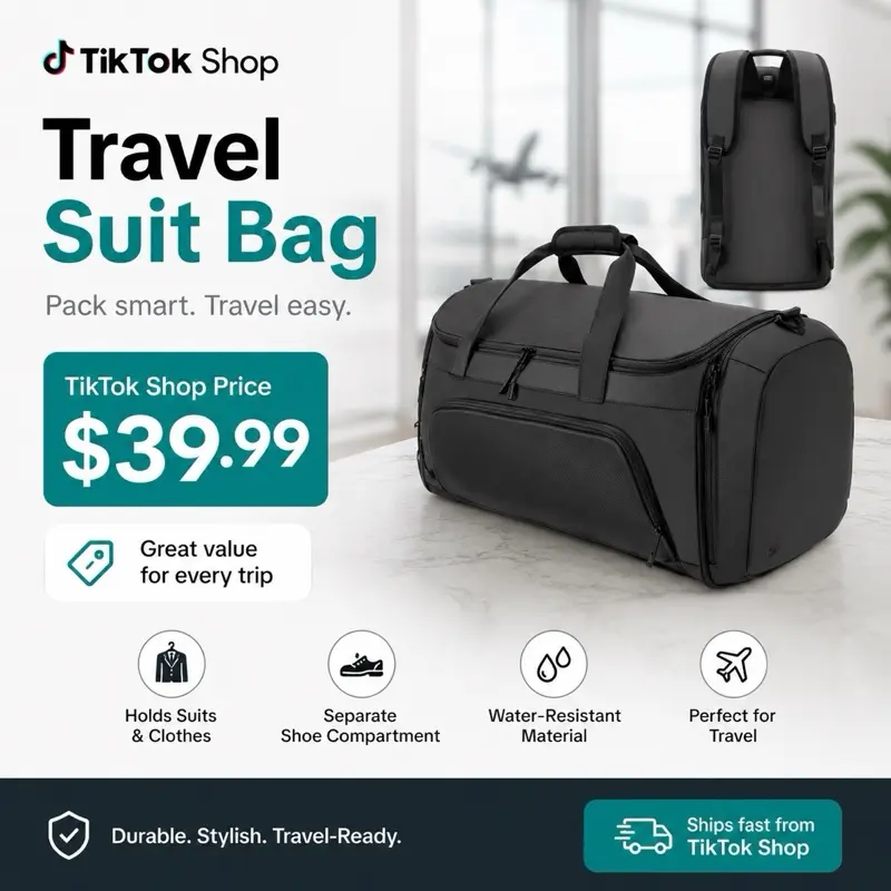 travel suit bag