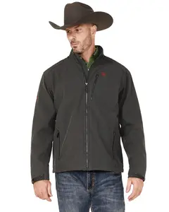 Ariat Men's Americana Logo 2.0 Zip-Front Softshell Jacket Big - 10041616-Big