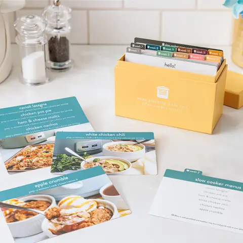 Slow Cooker Menu Plans Pack - Photo Edition - Crockpot Recipes for Crocktober  Easy Recipe