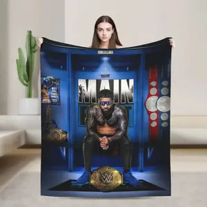 jey uso yeet Wrestling Wrestler Blanket Multi-size Super Soft and Warm  Throw Blankets for Couch Sofa and Bed, Valentine's Day Gift, Gift for Him & Her