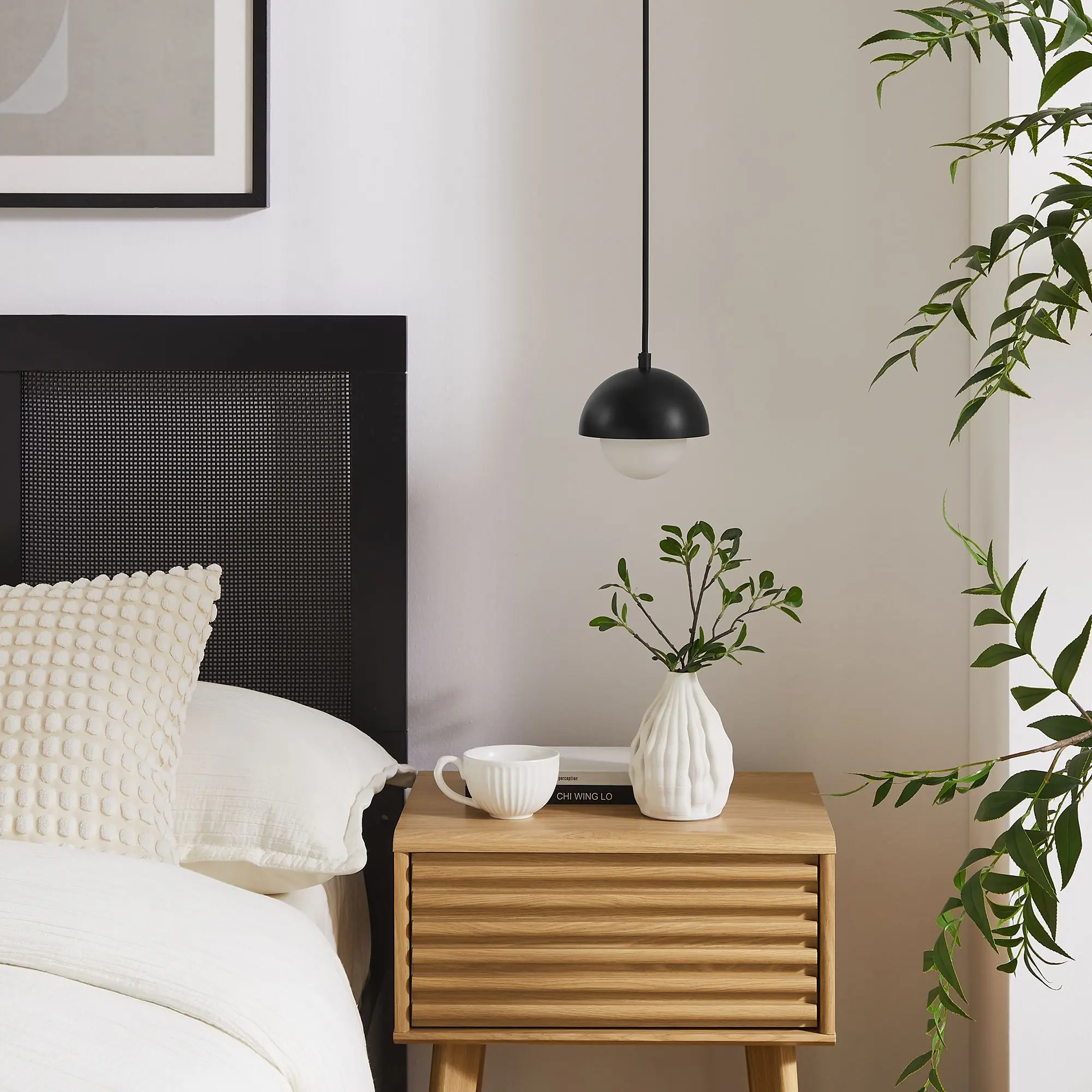 Eclipse Globe Pendant Light in Black