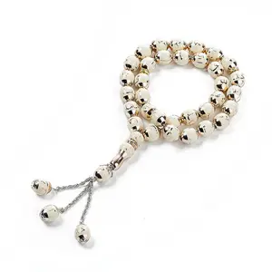 33 Grains Prayer Beads Chain Fashion Rosary Islam for Religious Iftar