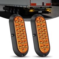 Amber 24LED Lights Screws 2Pcs