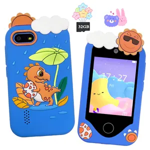 2.8" Kids Smart Learning Phone Toy with 32GB Card, 14 Games & 12 Habit Trackers, Best Educational Gift for Boys Girls, Fun Holiday Gift for Kids Ages 3-12