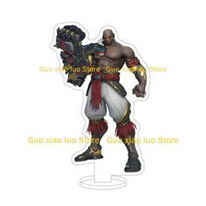 Overwatch2 Official character Ashe D.Va Kiriko Mercy Genji Tracer Reinhardt Ana Hanzo Lucio Mei Acrylic stand desk ornament Toy