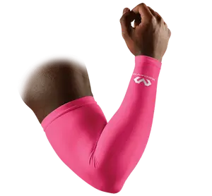 MCDAVID Compression Arm Sleeve Single 80% Nylon for Warmth Activity Comfort Ease Skin Protection hDc® Moisture Management 6-Thread Flat-Lock Technology