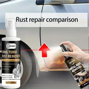 Home Metal Rust Prevention Polishing Spray, Multi-Purpose Renewal Spray with Press Nozzle, Stain Removal & Rust Removal