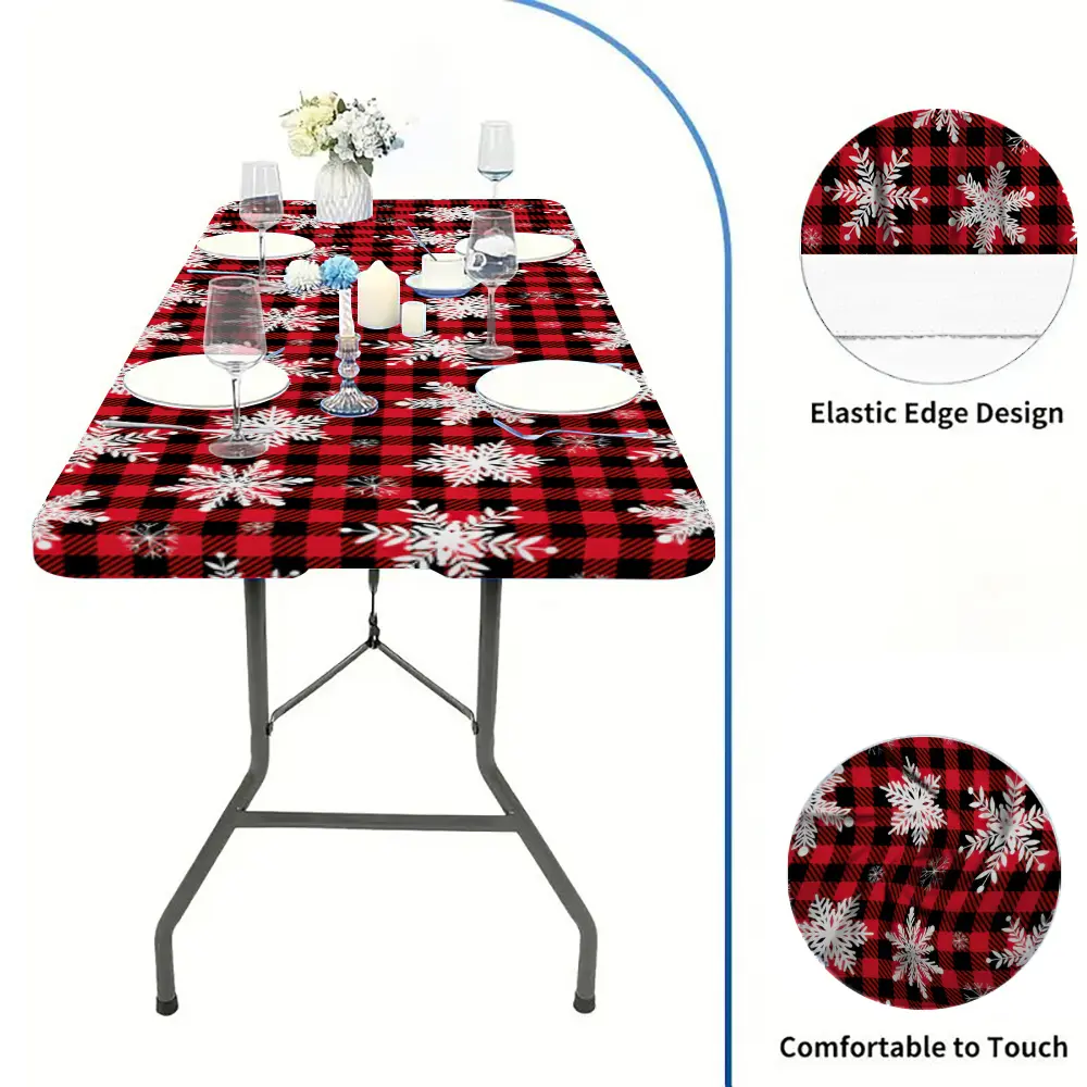 VBXNT 2PCS Stretch Fabric Table Top Cap Cover, Multiple Pattern Designs, fit Folding Table 6 ft (30 x 72 inch), Table Covers Washable Elastic Universal Rectangle Tablecloth Protector for Indoor Outdoor Party, Picnic, Event, Wedding, Banquet VBXNT 2PCS Stretch Fabric Table Top Cap Cover, Multiple Pattern Designs, fit Folding Table 6 ft (30 x 72 inch), Table Covers Washable Elastic Universal Rectangle Tablecloth Protector for Indoor Outdoor Party, Picnic, Event, Wedding, Banquet