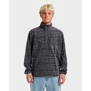 Quiksilver | No Destination Technical Pullover Polar Fleece | Chest Pocket Cozy Fleece | Everyday Wear & Casual Streetwear