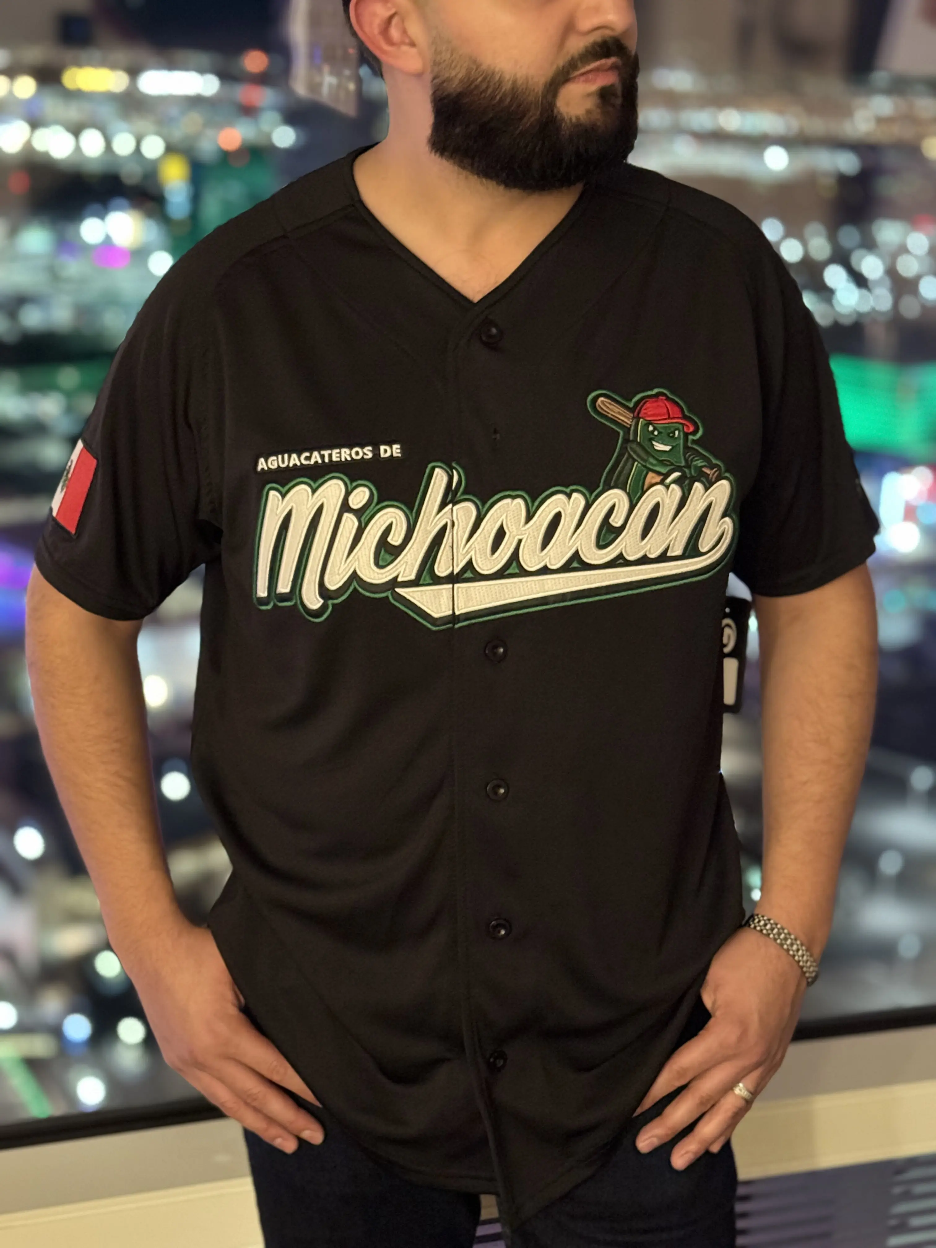 Michoacán Jersey Black/Negro