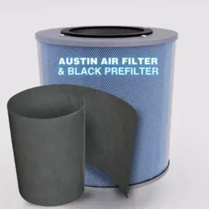 Austin Air Healthmate Plus Junior Replacement Filter, – HEPA Air Filters for Home & Carbon Filter Replacement with Potassium Iodide & Zeolite for Superior Air Quality