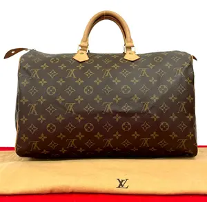Pre-owned Louis Vuitton Canvas Shoulder Bags Speedy Monogram Boston Bag