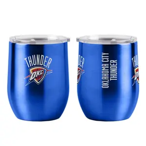 Boelter  NBA Oklahoma City Thunder Travel Tumbler Ultra Curved Beverage, 16 oz