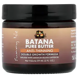 Sunny Isle Batana Pure Butter, Anti-Thinning, 2 fl oz (59 ml)