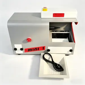 370W 2800RPM Mini 1 Jewelry Polishing Machine with Dust Collector - Professional Bench Polisher for Jewelry Making, Metal Buffing & Repair