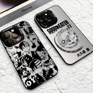 S-Soul E-Eater Anime Cool Phone Case For iPhone 17 16 15 14 13 12 11 Pro Max Air Matte Laser Aurora Shockproof Funda