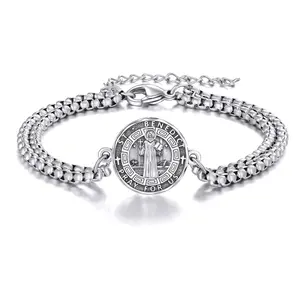 S925 Guardian Bracelet Sterling Silver Religious Amulet Bracelet Men and Women Jewelry Gift Multiple SKU Selection