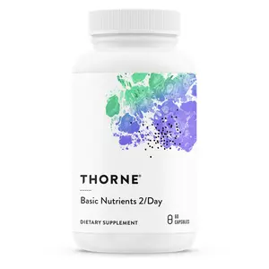 Thorne Basic Nutrients 2/Day - 60 Capsules - 30 Servings Healthcare Edible Supplement Dietary