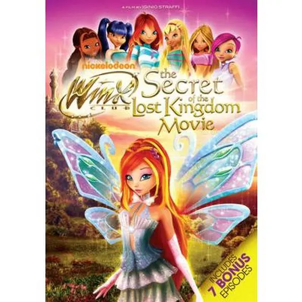 Used Book - Winx Club: The Secret of the Lost Kingdom Movie (DVD) - Alfea Adventure, English Language