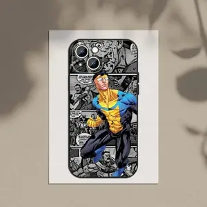 Invincible-Cartoon Phone Case- Stylish Design, Cool Accessories Fit for iphone X, 11, 12, 13, 14, 15, 16 pro max