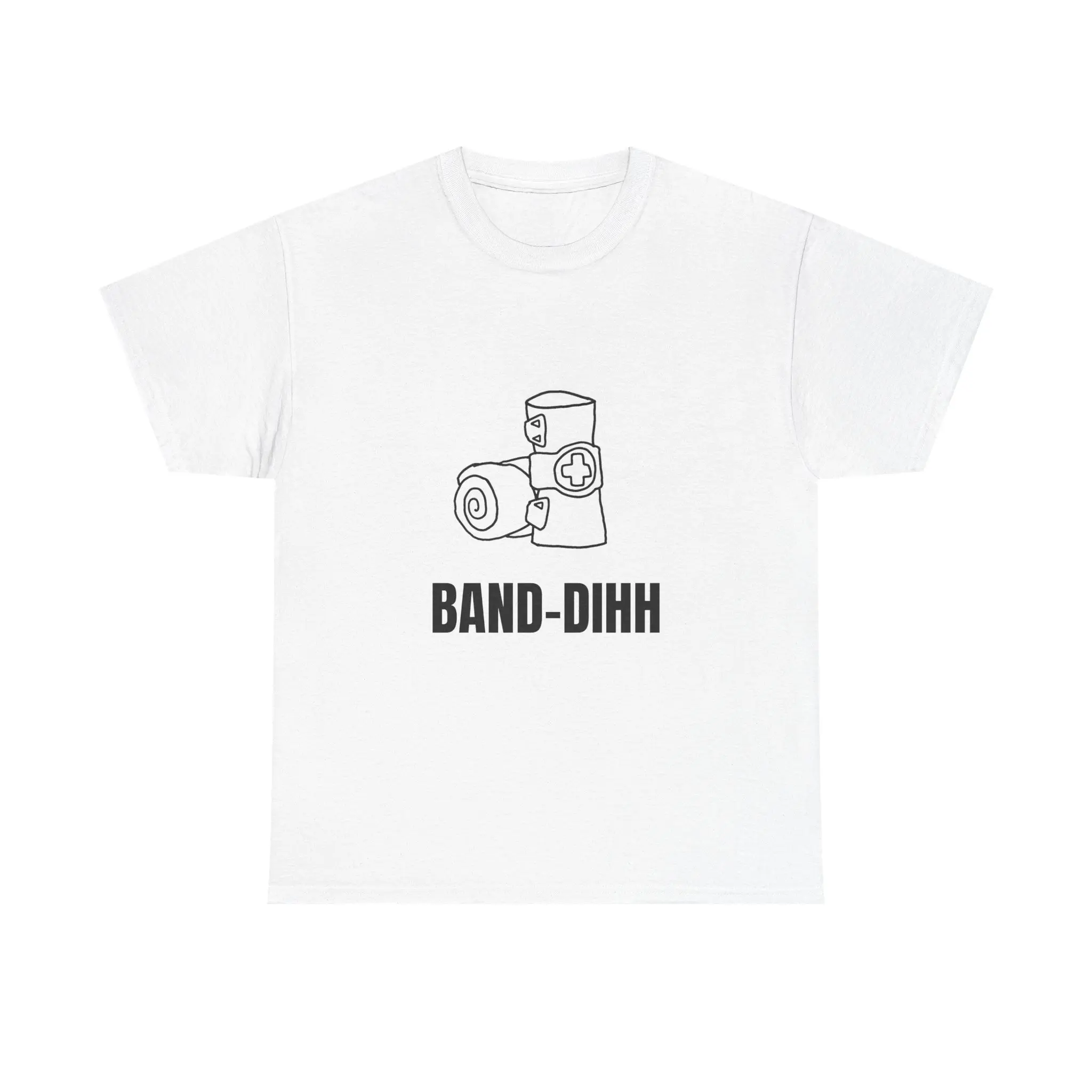 Band-Dihh Bandage Roll T-Shirt | Medical Humor, Nurse Doctor Tee