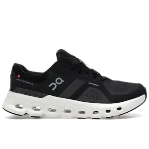 On Running Cloudrunner 2 Eclipse Black Men's Running Shoes Performance Sneakers Athletic Footwear with CloudTec Cushioning Technology Lightweight Design Breathable Upper Supportive Fit Durable Outsole for Running Walking Training and Everyday Comfort