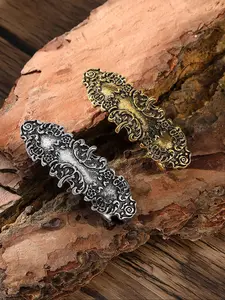 Vintage Simple Viking Hair Clip Flower Spring Clamp Head Accessory, Stylish All-Season Nordic Norway Style Jewelry Party Accessories, Valentine's Day Mother's Day Birthday Gift, Hair Claws