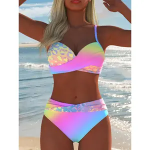 New Arrival Women's Swimwear Beach Outfits Two Piece Set Summer Beach Festival Vacation Travel Sexy Bikini Sets Best Selling