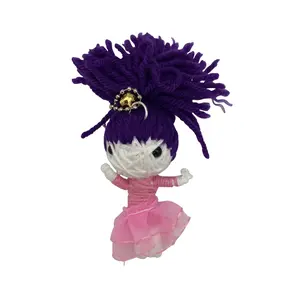 Hey Sister Go Sister Voodoo Doll Keychain