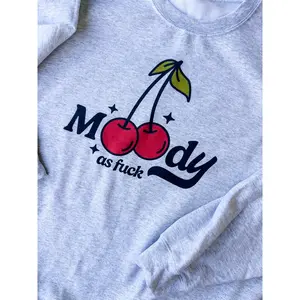 Moody Cherries Graphic Top