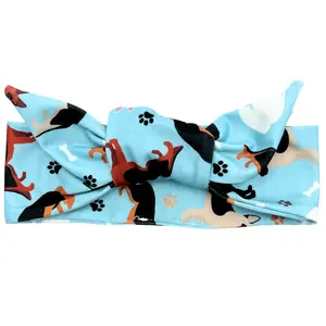 German Shepherd Dogs Adjustable Tie Headband