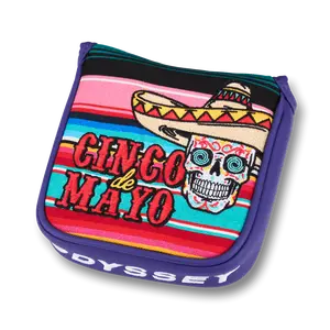 Odyssey Golf Cinco De Mayo XL Mallet Headcover in Purple Odyssey Golf Cinco De Mayo XL Mallet Headcover in Purple