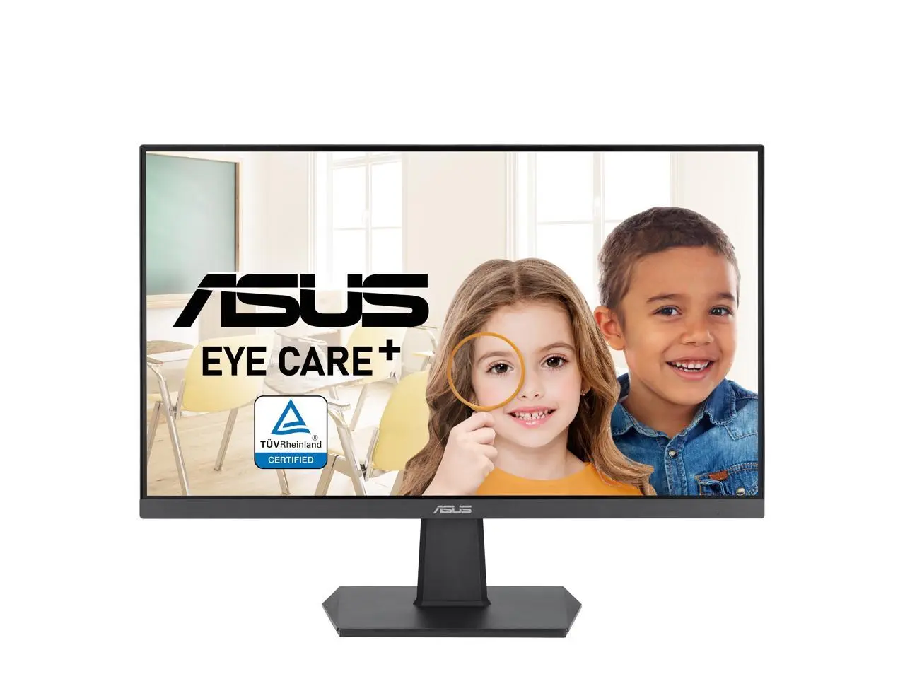 ASUS 27 inch Full HD 100Hz, 1ms, Adaptive-Sync, for Working and Gaming, Low Blue Light, Flicker Free, HDMI, VESA Mountable Computer Monitor with Tilt Stand VA27EHF