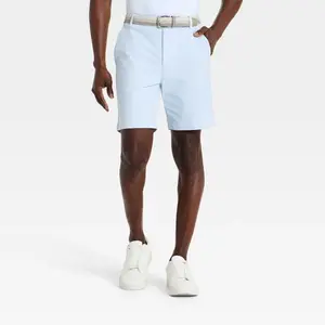 Men's Golf Shorts 8" - All In Motion Blue 38